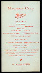 DINNER [held by] MAGNETIC CLUB [at] ST. DENIS HOTEL (HOTEL;)