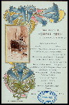DINNER [held by] RED STAR LINE [at] EN ROUTE ABOARD S.S.ZEELAND (SS;)
