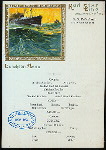 LUNCHEON [held by] RED STAR LINE [at] EN ROUTE ABOARD S.S.VADERLAND (SS;)