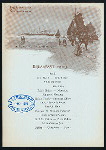 BREAKFAST [held by] RED STAR LINE -ANTWERPEN -NY [at] EN ROUTE S.S.ZEELAND (SS)