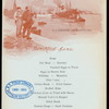BREAKFAST [held by] RED STAR LINE - ANTWERPEN - NY [at] EN ROUTE S.S.ZEELAND (SS)