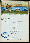 LUNCHEON [held by] RED STAR LINE - ANTWERPEN NY [at] EN ROUTE S.S. ZEELAND (SS)