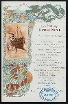 DINNER [held by] RED STAR LINE - ANTWERPEN NY [at] EN ROUTE  S.S.ZEELAND (SS)