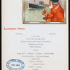 LUNCHEON [held by] RED STAR LINE - ANTWERPEN  NY [at] EN ROUTE S.S. ZEELAND (SS)