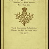 THIRD ANNUAL SUBSCRIPTION DINNER [held by] ENGINEERS' CLUB [at] "374 FIFTH AVENUE, NEW YORK, NY" (OTHER (PRIVATE CLUB);)