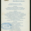 LUNCHEON [held by] NATIONAL HOTEL MEN'S MUTUAL BENEFIT ASSOCIATION OF THE UNITED STATES AND CANADA [at] "THE BELLEVUE-STRATFORD, PHILADELPHIA, PA" (HOTEL;)