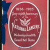 68TH ANNIVERSARY [held by] NATIONAL LANCERS [at] "FANEUIL HALL, BOSTON, MA" (REST;)
