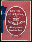 68TH ANNIVERSARY [held by] NATIONAL LANCERS [at] "FANEUIL HALL, BOSTON, MA" (REST;)