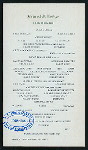 LUNCHEON [held by] BRIARCLIFF LODGE [at] "BRIARCLIFFE MANOR, NY" (HOTEL;)