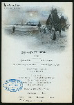 BREAKFAST [held by] RED STAR LINE [at] ENROUTE S.S.ZEELAND - EAST BOUND (SS;)