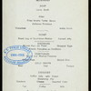 LUNCH [held by] ST. SAVEUR [at] BAR HARBOR [ME] (HOTEL (?);)