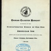 BANQUET IN HONOR OF HOO HOO [held by] OSIRIAN CLOISTER [at] "AMERICAN INN, PORTLAND,OR" (OTHER [LEWIS & CLARK EXPOSITION GROUNDS];)