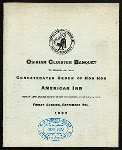BANQUET IN HONOR OF HOO HOO [held by] OSIRIAN CLOISTER [at] "AMERICAN INN, PORTLAND,OR" (OTHER [LEWIS & CLARK EXPOSITION GROUNDS];)