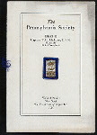 DINNER TO CAPT.T.C.MCLEAN,U.S.N.,COMMANDER U.S.S.PENNSYLVANIA [held by] PENNSYLVANIA SOCIETY [at] "WALDORF-ASTORIA, NY" (HOTEL;)