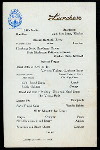 DAILY MENU, LUNCHEON [held by] HOTEL VENDOME [at] "BOSTON, MA" (HOTEL;)