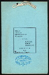 DINNER AT THIRD ANNUAL STOCKHOLDERS' MEETING [held by] UNITED DRUG COMPANY [at] "HOTEL SOMERSET, BOSTON, MA" (HOTEL;)