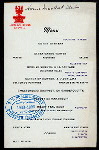 DINNER [held by] [HORNE MARKET?] CLUB [at] "HOTEL SOMERSET, BOSTON, MA" (HOTEL;)