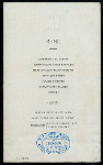 DINNER IN COMMEMORATION OF 10 OF OCTOBER [held by] VETERABOS DE LA INDEPENDENCIA [at] "HAVANA, CUBA" (FOR;)