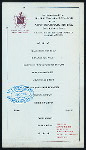 LUNCHEON TO STATE HOTEL ASSOCIATION OF PENNSYLVANIA [held by] NEW BINGHAM HOTEL [at] [PENNSYLVANIA] (HOTEL;)
