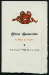 DINNER [held by] ALDINE ASSOCIATION [at] "NEW YORK, NY" (OTHER (PRIVATE CLUB);)