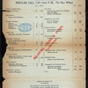 REGULAR CALL DINNER [held by] WASHINGTON STOCK EXCHANGE [at] "NEW WILLARD, THE, WASHINGTON, D.C." (HOTEL;)