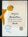THANKSGIVING DINNER [held by] PLANKINTON HOUSE [at] MILWAUKEE [WI] (HOTEL;)