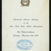 19TH ANNUAL MEETING [held by] NEW YORK STATE HOTEL ASSOCIATION [at] "WALDORF-ASTORIA, NEW YORK, NY" (HOTEL;)