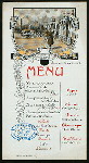 DAILY MENU [held by] [RISTORANTE VALIANI?] [at] "SIENA, ITALY" (FOR;)