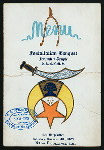 INSTALLATION BANQUET [held by] JERUSALEM TEMPLE A.A.O.N.M.S. [at] "THE RATHSKELLER,NEW ORLEANS, LA" (REST;)
