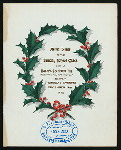 ANNUAL DINNER [held by] SUNDAY SCHOOL CLASS [at] "BADER'S SPEEDWAY INN, KINGS HIGHWAY, BROOKLN, NY" (REST;)