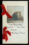 CHRISTMAS DINNER [held by] MISS FRANK E. BUTTOLPH [at] HOME OF MR. & MRS. JAMES J. CONOR, RIDGEFIELD, NJ, "MAPLE RIDGE COTTAGE" (OTHER [PRIVATE HOME])