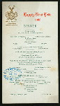NEW YEAR'S DINNER [held by] PARK AVEBUE HOTEL [at] "NEW YORK, NY" (HOTEL;)