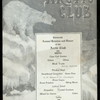 THIRTEENTH ANNUAL REUNION AND DINNER [held by] ARTIC CLUB [at] "ALDINE ASSOCIATION, NEW YORK, NY" (OTHER (CLUB);)