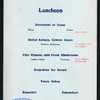 LUNCHEON [held by] WESTMINSTER KENNEL CLUB [at] "MADISON SQUARE GARDER, [NEW YORK]" (OTHER (PRIVATE AREA);)