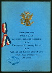 DINNER TO THE CAPTAINS AND WORKERS OF THE DISTRICT [held by] OFFICERS OF THE REPUBLICAN CAMPAIGN COMMITTEE OF THE 27TH ASEMBLY DISTRICT [at] "VENDOME HOTEL, NEW YORK, NY" (HOTEL;)