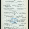 LUNCHEON/DEJEUNER FOURCHETTE [held by] ST. REGIS HOTEL [at] "NEW YORK, NY" (HOTEL;)