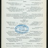 DINNER/DINER [held by] ST. REGIS HOTEL [at] "NEW YORK, NY" (HOTEL;)