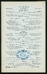 LUNCHEON/DEJEUNER FOURCHETTE [held by] ST. REGIS HOTEL [at] "NEW YORK, NY" (HOTEL;)