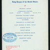 SECOND ANNUAL BANQUET [held by] NAVY LEAGUE OF THE UNITED STATES [at] "THE NEW WILLARD, WASHINGTON, D.C." (HOTEL;)