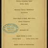 DINNER [held by] LONGFELLOW CENTENARY [at] "NATIONAL ARTS CLUB, NEW YORK, NY" ("OTHER, CLUB;")