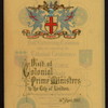 LUNCHEON, VISIT OF COLONIAL PRIME MINISTERS TO THE CITY OF LONDON [held by] COLONIAL CONFERENCE [at] "GUILDHALL, LONDON, ENGLAND" (FOR;)