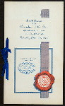 ANNUAL BANQUET [held by] ASSOCIATION OF THE BAR OF THE BOROUGH OF THE BRONX [at] "MORRIS BUILDING, 149TH STREET AND THIRD AVENUE, BRONX, NY" (OTHER (PRIVATE AREA);)