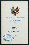 DINNER [held by] DOBBELTSKRUE POSTDAMPSKIBET C.F. TIETGEN [at] EN ROUTE ABOARD ABOVE (?) (SS(?))