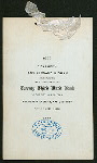 NINETEENTH ANNIVERSARY DINNER [held by] TWENTY THIRD WARD BANK OF THE CITY OF NEW YORK [at] SCHNORER CLUB (OTHER (PRIVATE CLUB?);)