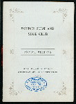 ANNUAL MEETING [held by] BOSTON BOOT AND SHOE CLUB [at] "HOTEL BRUNSWICK, BOSTON [MA]" (HOTEL;)