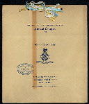 ANNUAL BANQUET CELEBRATING THE BATTLES OF LEXINGTON AND CONCORD [held by] MISSOURI SOCIETY [at] "JEFFERSON HOTEL, SAINT LOUIS, MO" (HOTEL;)