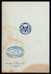 DINNER TO DIPLOMATIC CORPS [held by] NORFOLK AND WASHINGTON SS. CO. [at] ABOARD STEAMER NEWPORT NEWS (SS;)