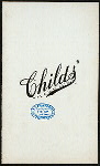 DAILY LUNCH MENU [held by] CHILDS' [at] "42 EAST 14TH STREET, 440 BROADWAY, NEW YORK" (REST;)