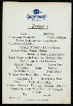 DINNER [held by] THE CLARENDON [at] "QUEBEC, CANADA" (FOR;)