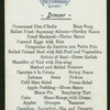 DINNER [held by] THE CLARENDON [at] "QUEBEC, CANADA" (FOR;)